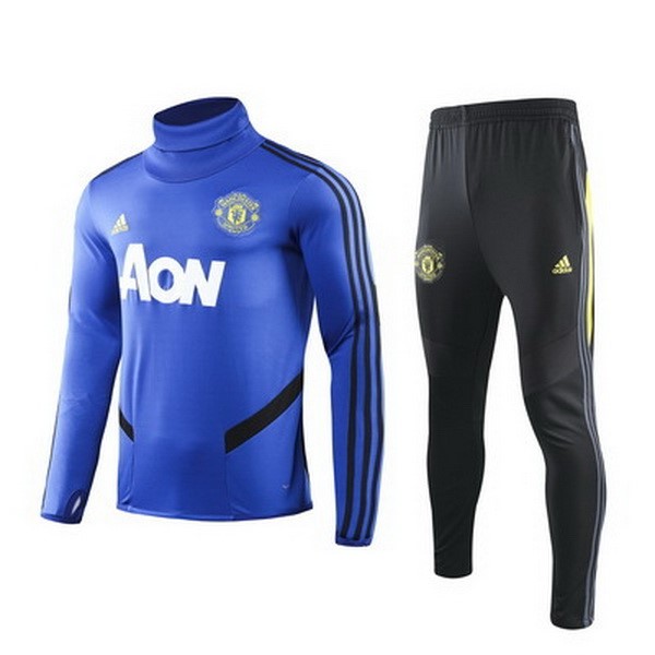 Chandal Manchester United 2019-2020 Azul Negro Amarillo